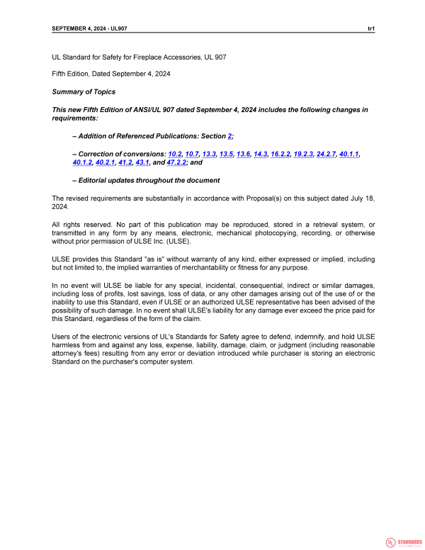 UL 907 PDF UL 907 PDF